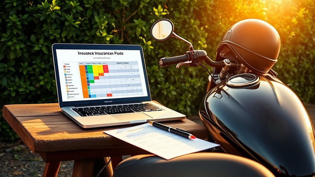 sr22 motorcycle insurance process